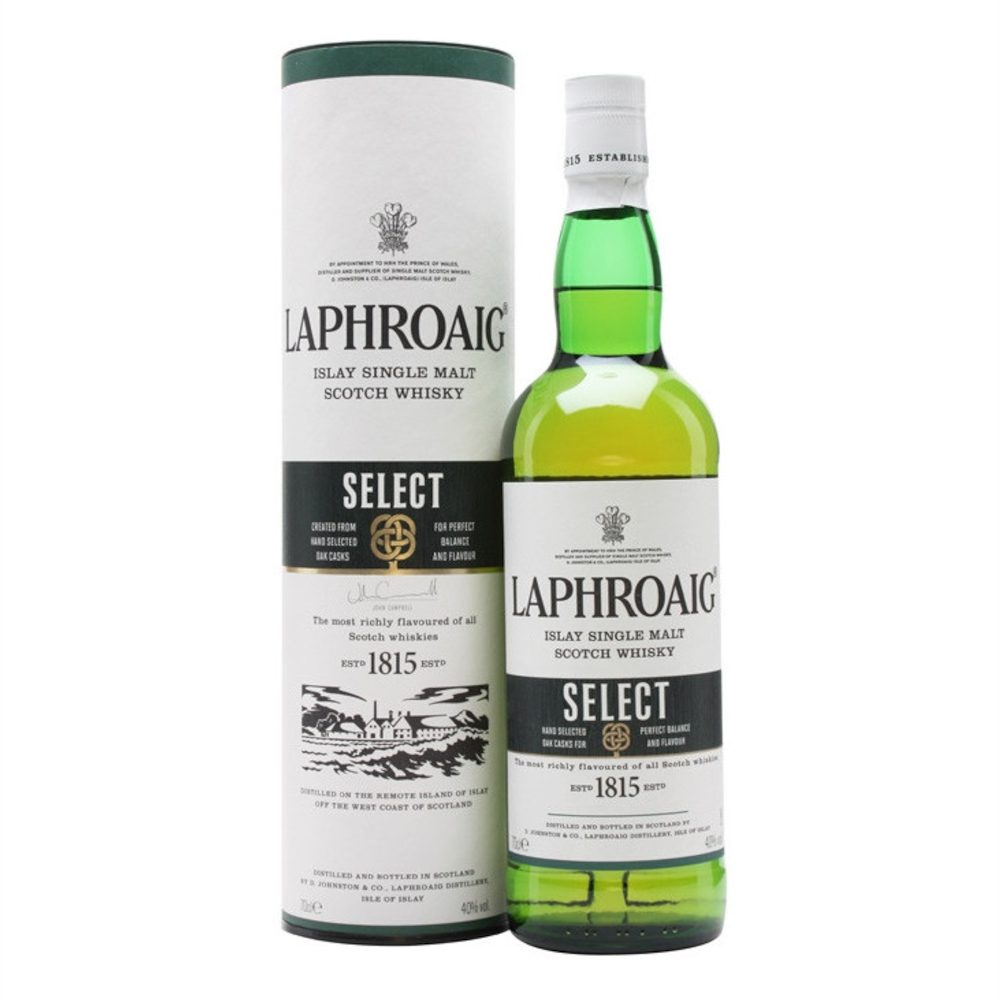 Whisky Laphroaig Select 40% 700 ml zestaw