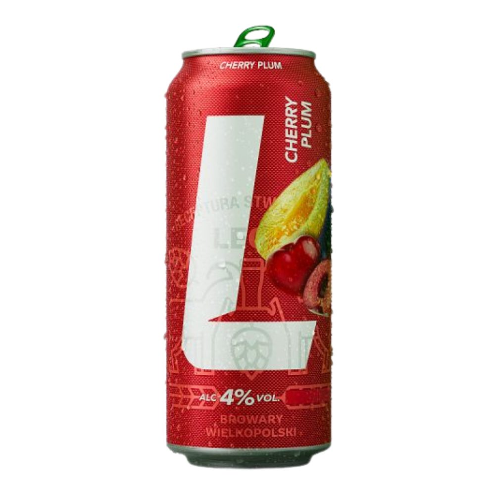 Piwo Lech Wiśnia i Śliwka 4% 500 ml Puszka DRS