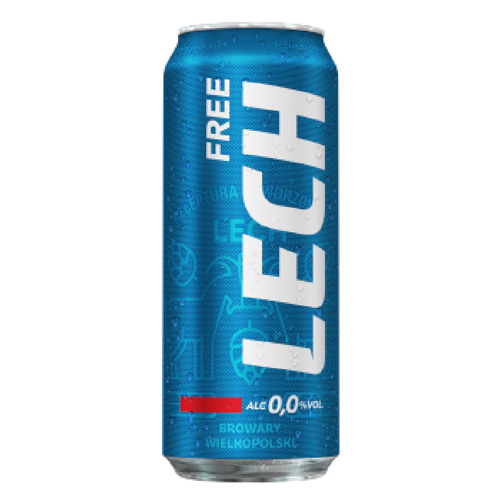 Piwo Lech Free 0% 500 ml Puszka DRS