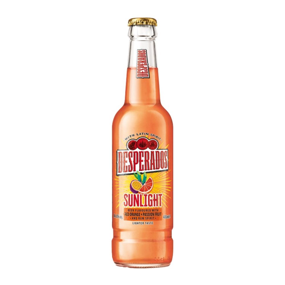 Piwo Desperados Sunlight Red Orange Passion Fruit 4,5% 400 ml