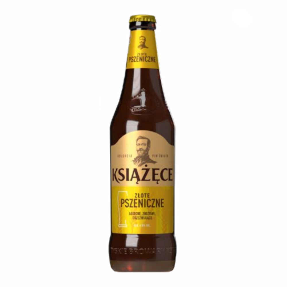Piwo Książęce Złote Pszeniczne 4,9% 500 ml