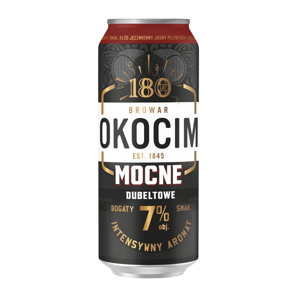 Piwo Okocim Mocne 6,5% 500 ml Puszka DRS