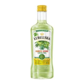 Likier Lubelska Konopie Siewne z Limonką i Miętą 25% 200 ml