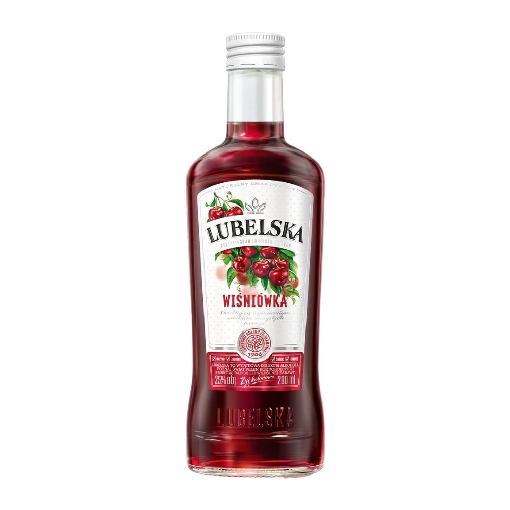 Likier Lubelska Wiśniówka 25% 200 ml