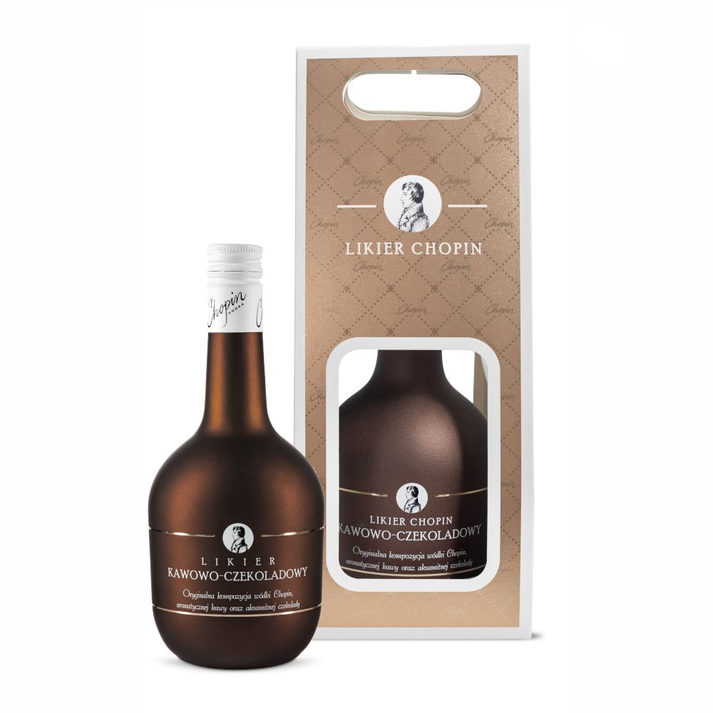 Likier Chopin Czekoladowo-Kawowy Wedel 18% 500 ml kartonik