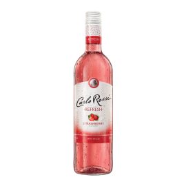 Wino Carlo Rossi Refresh Strawberry 10% różowe słodkie 750 ml