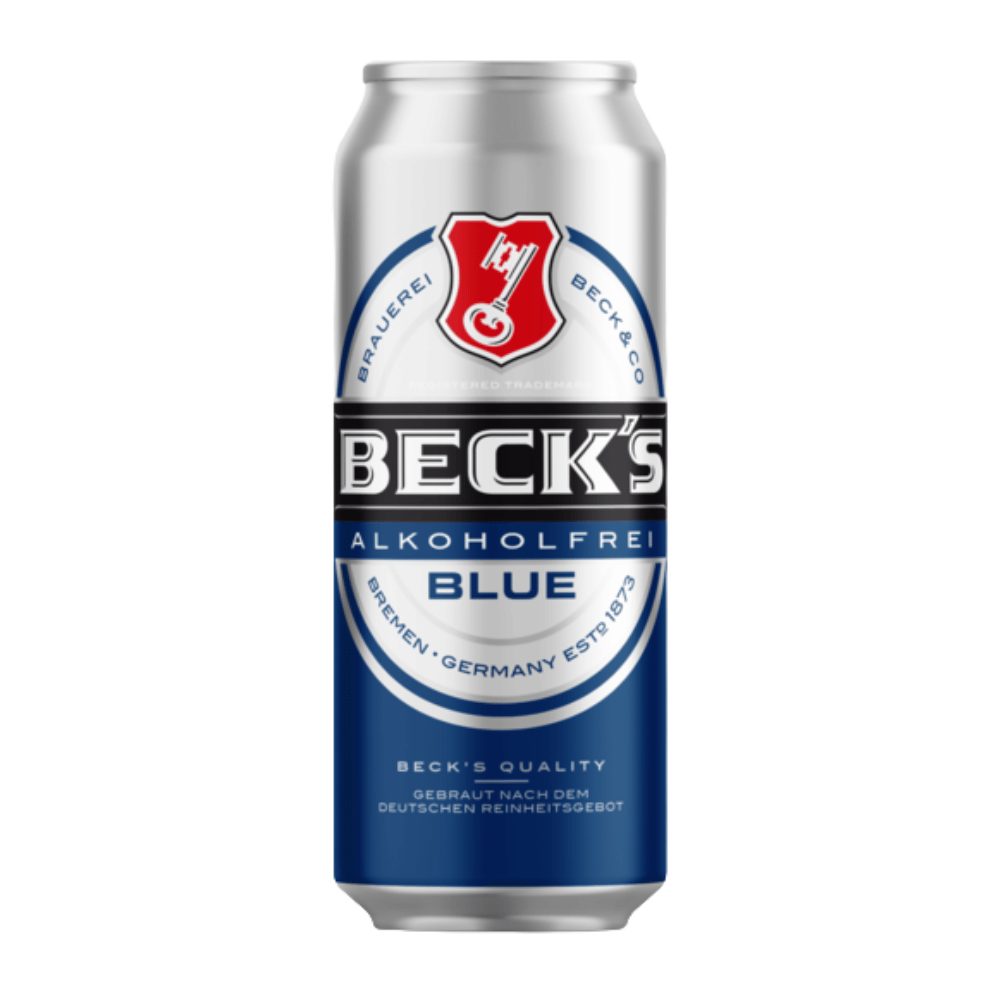 Piwo Beck's Blue 0% 24 x 500 ml puszka DRS
