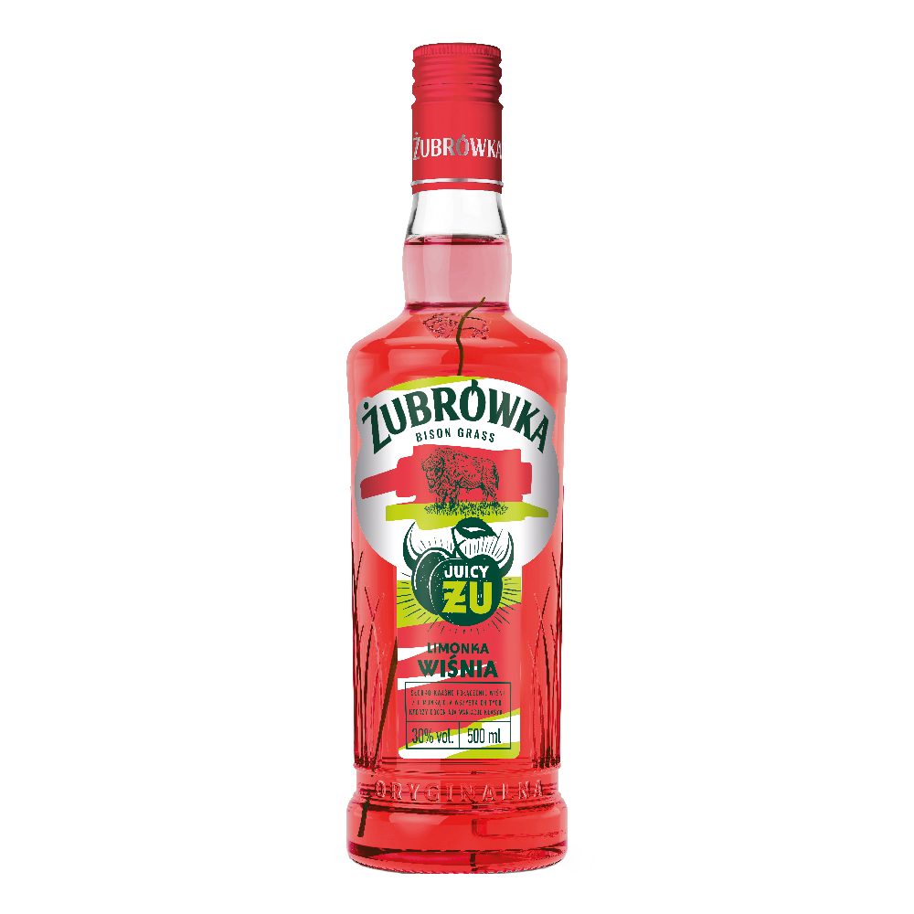 Wódka Żubrówka Juicy ŻU Wiśnia Limonka 20% 500 ml