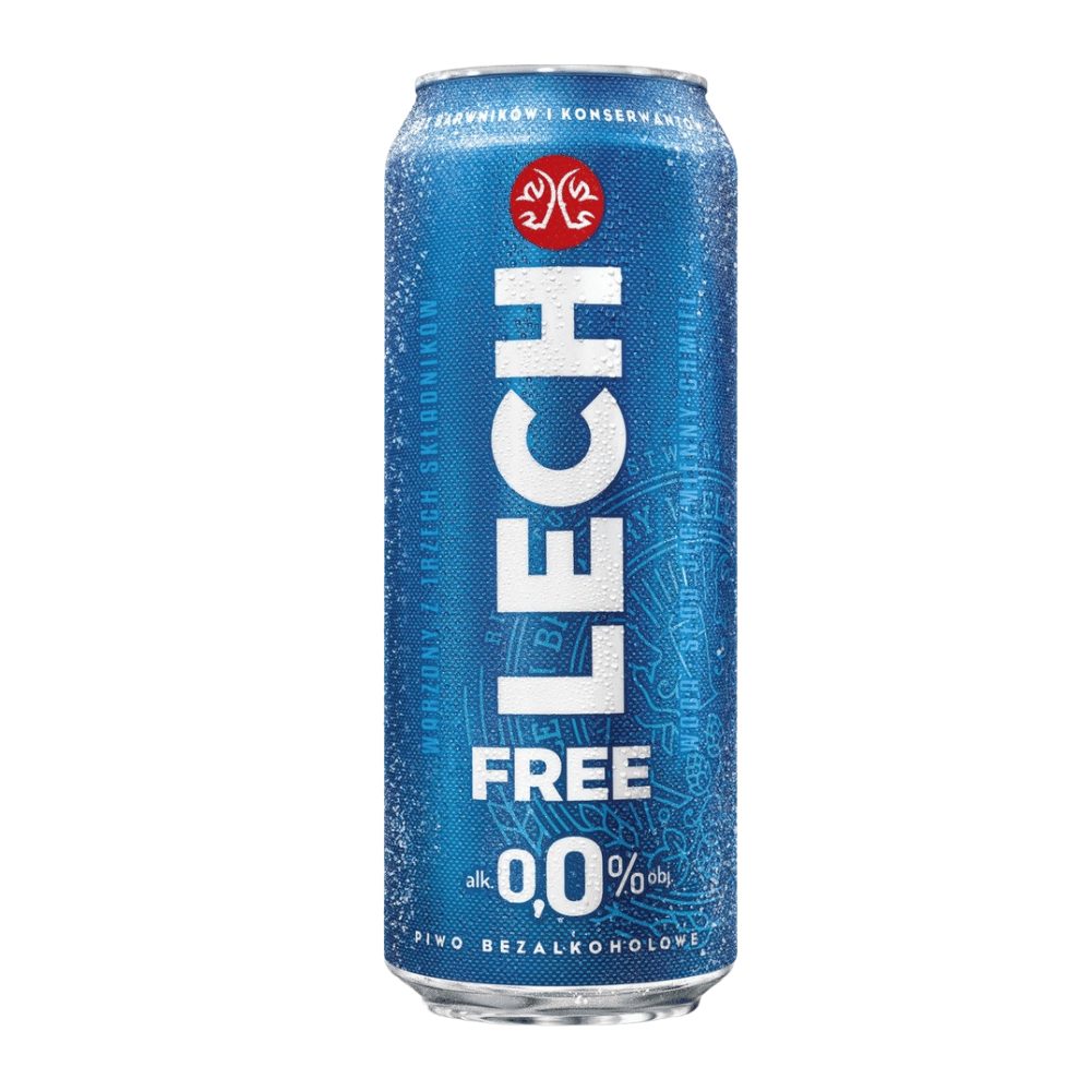 Piwo Lech Free 0% 330 ml puszka DRS