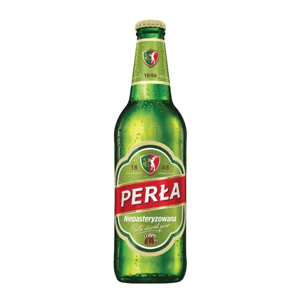 Piwo Perła Niepasteryzowana 4,8% 500 ml