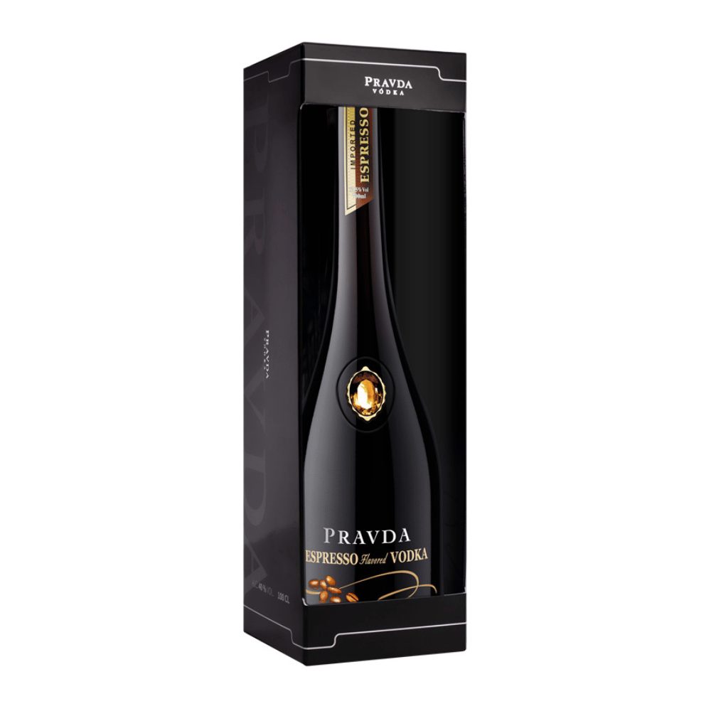 Wódka Pravda Espresso 37,5% 700 ml kartonik