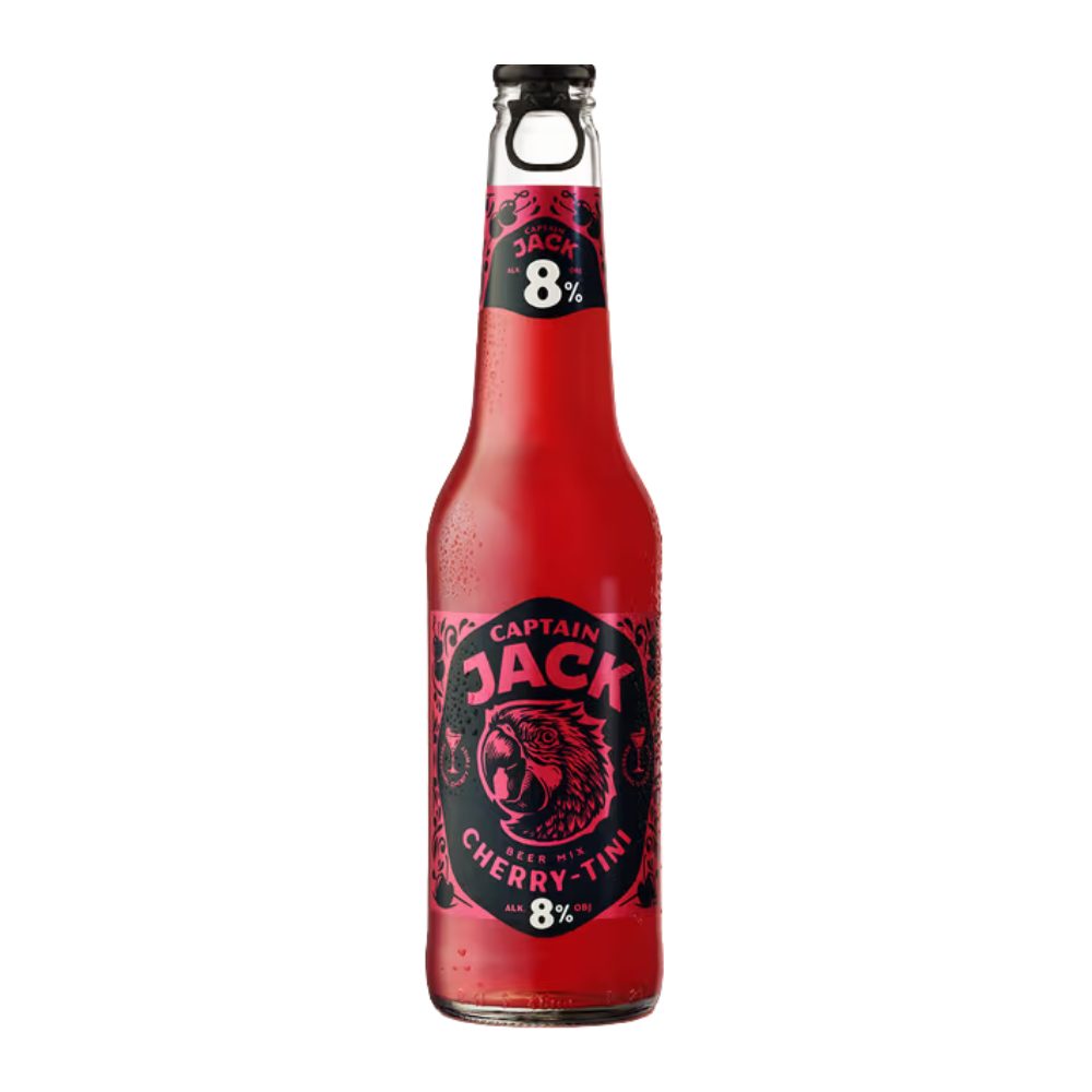 Piwo Captain Jack Cherry Tini 8% 400 ml