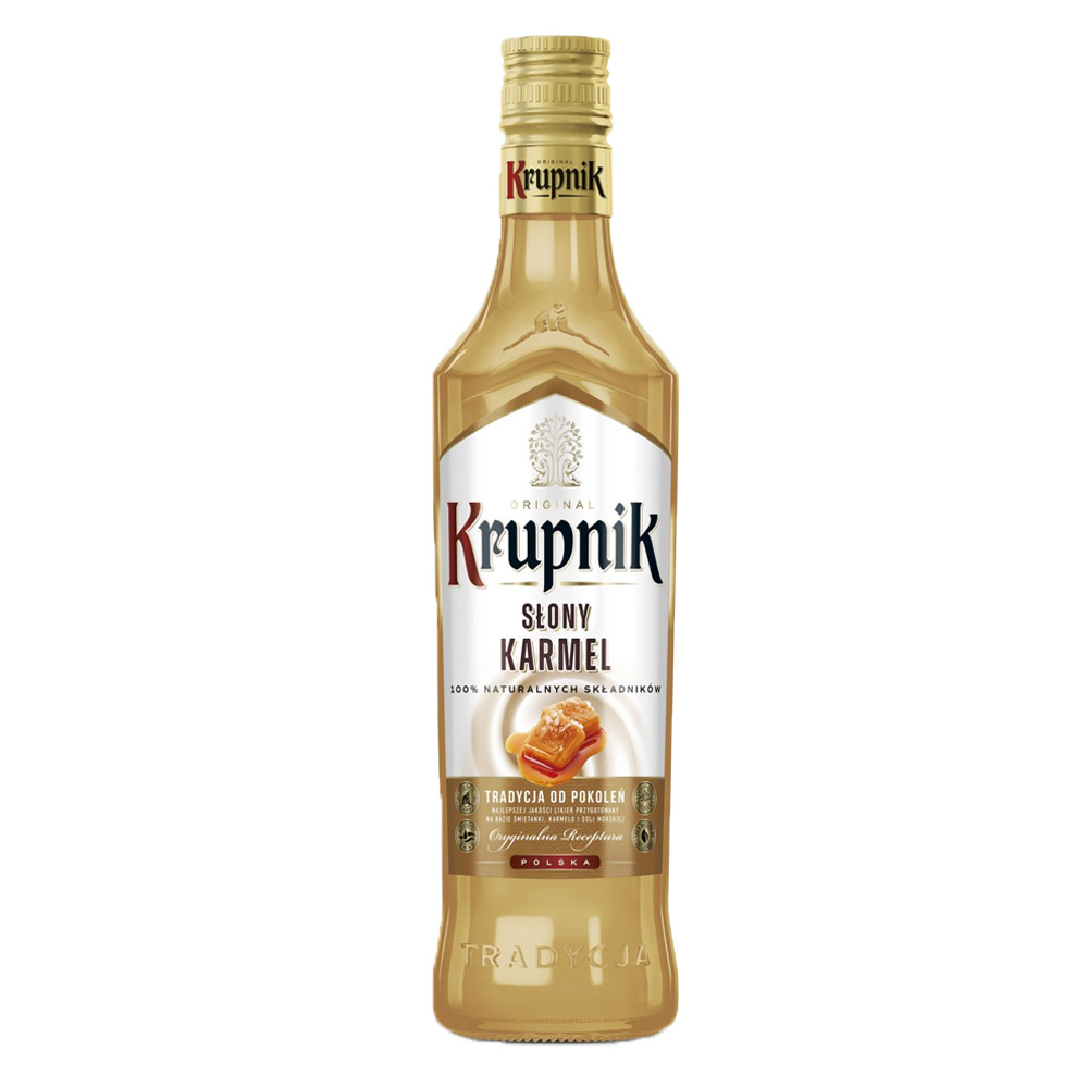 Likier Krupnik Słony Karmel 16% 200 ml