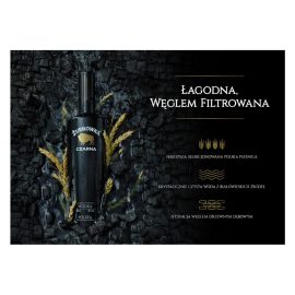 Wódka Żubrówka Czarna 40% 700 ml