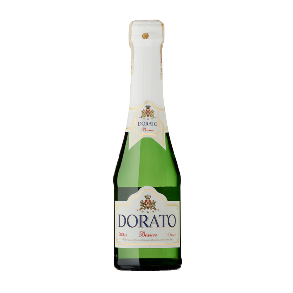 Wino musujące Dorato 10% białe półsłodkie 200 ml