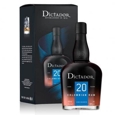 Rum Dictador Colombian Rum 20 YO 40% 700 ml