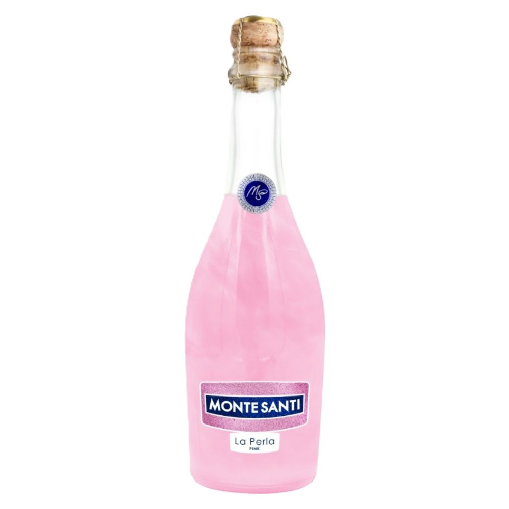 Wino Monte Santi La Perla Pink 10% białe musujące półsłodkie 750 ml