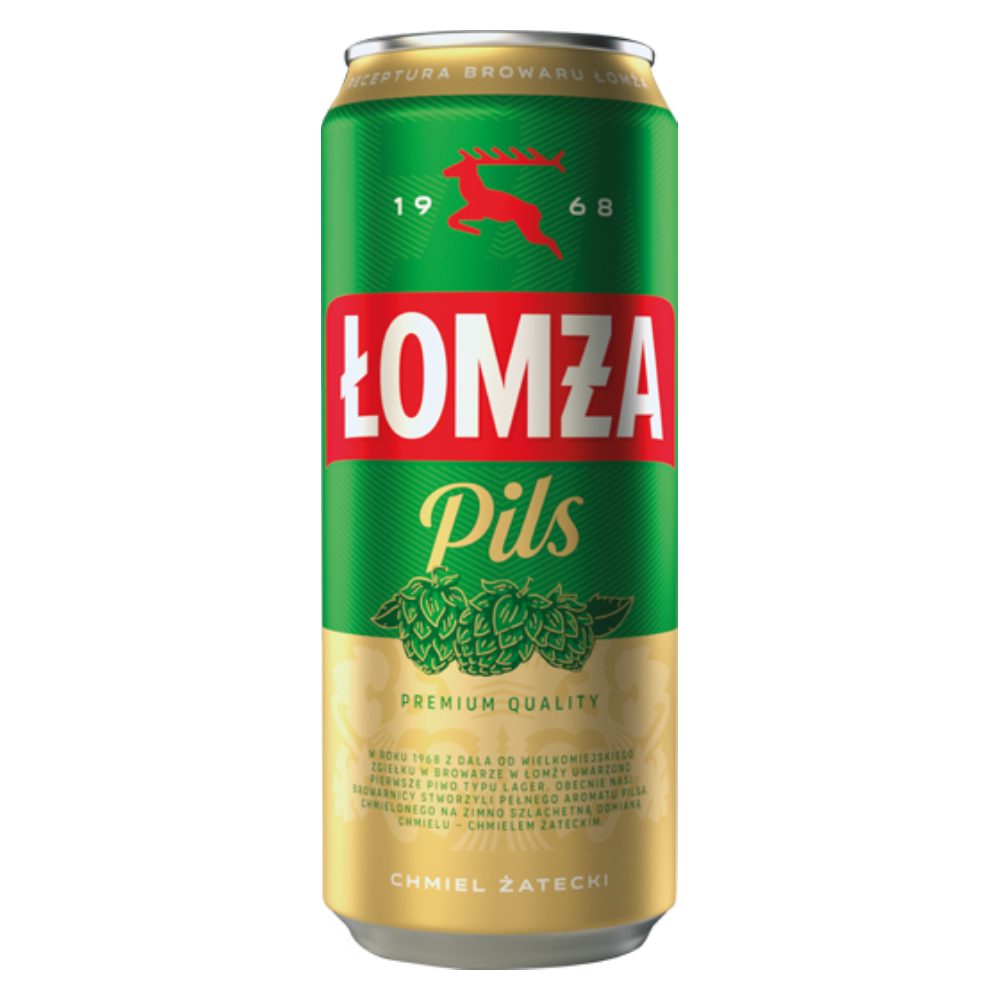 Piwo Łomża Pils 6% 500 ml Puszka