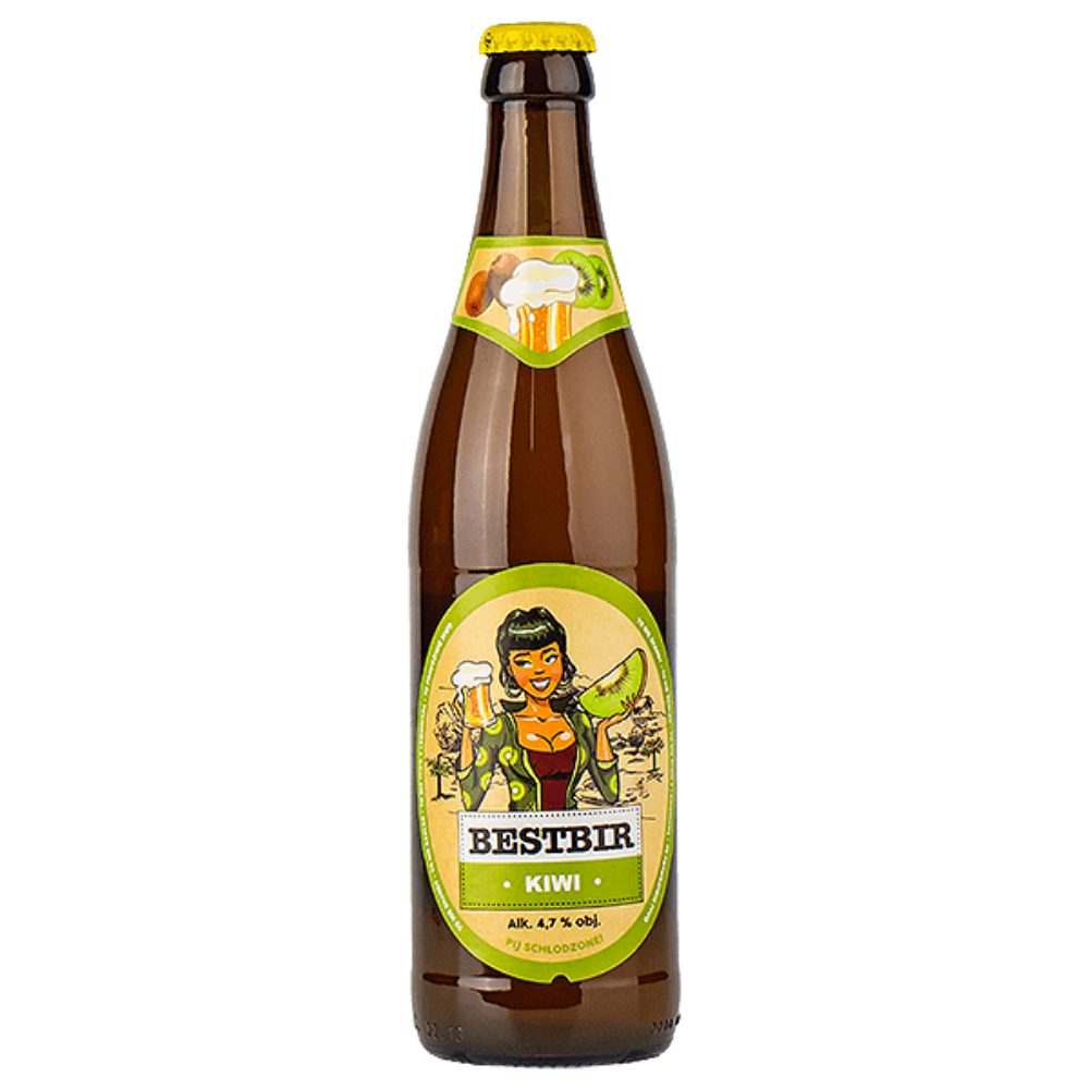Piwo Staropolski BestBir Kiwi 4,7% 500 ml