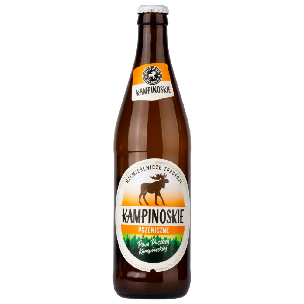 Piwo Błonie Kampinoskie Pszeniczne 5,2% 500 ml