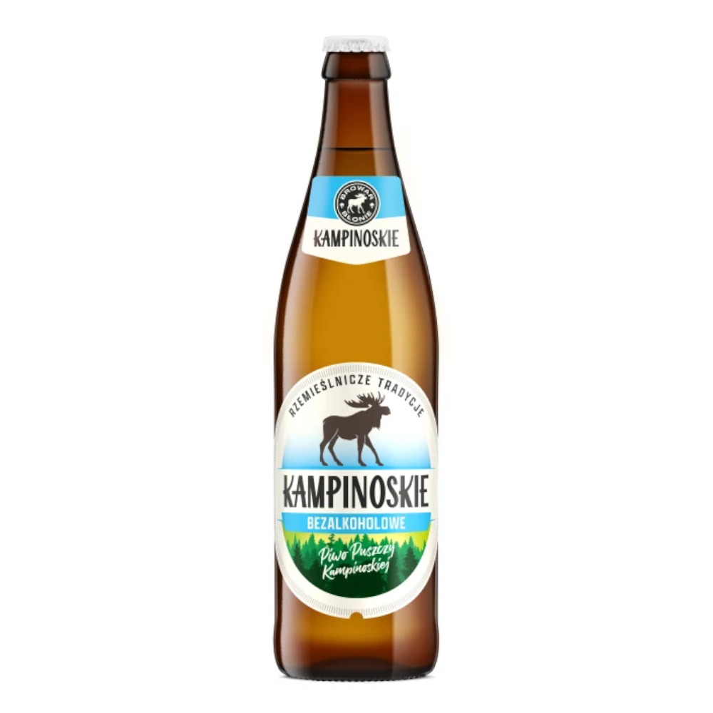 Piwo Błonie Kampinoskie 0,5% 500 ml