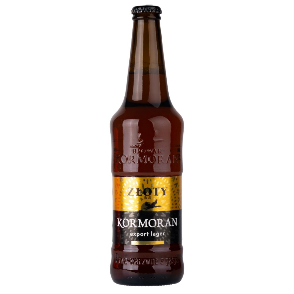 Piwo Kormoran Złoty Export Lager 5,8% 500 ml
