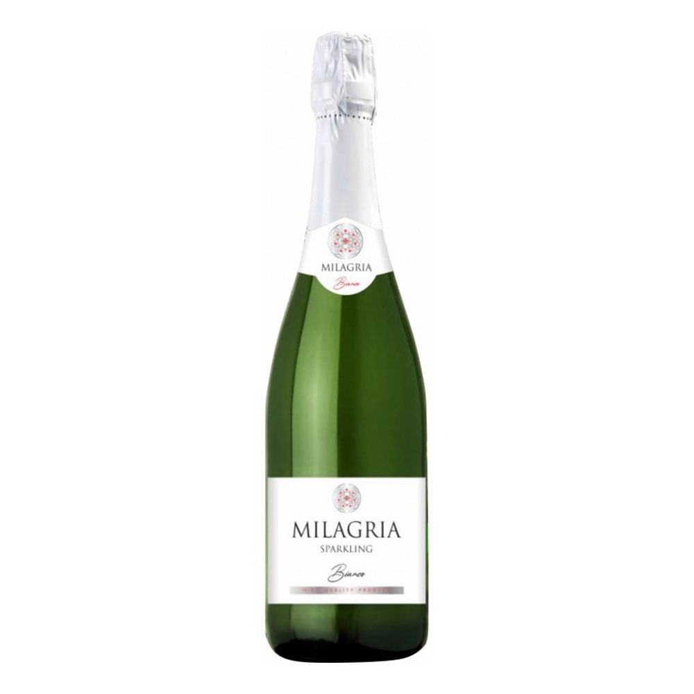 Wino Milagria Sparkling Bianco 5% białe półsłodkie 750 ml