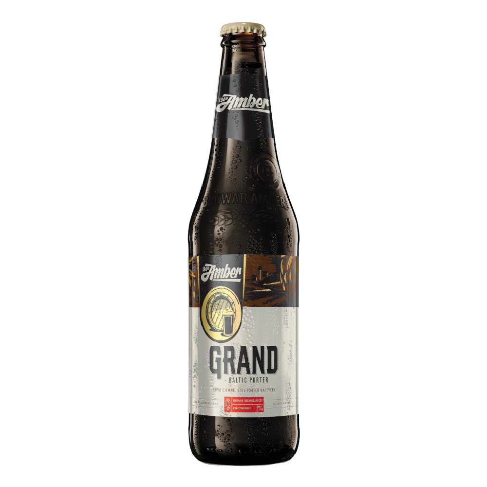 Piwo Amber Grand Baltic Porter 8% 500 ml