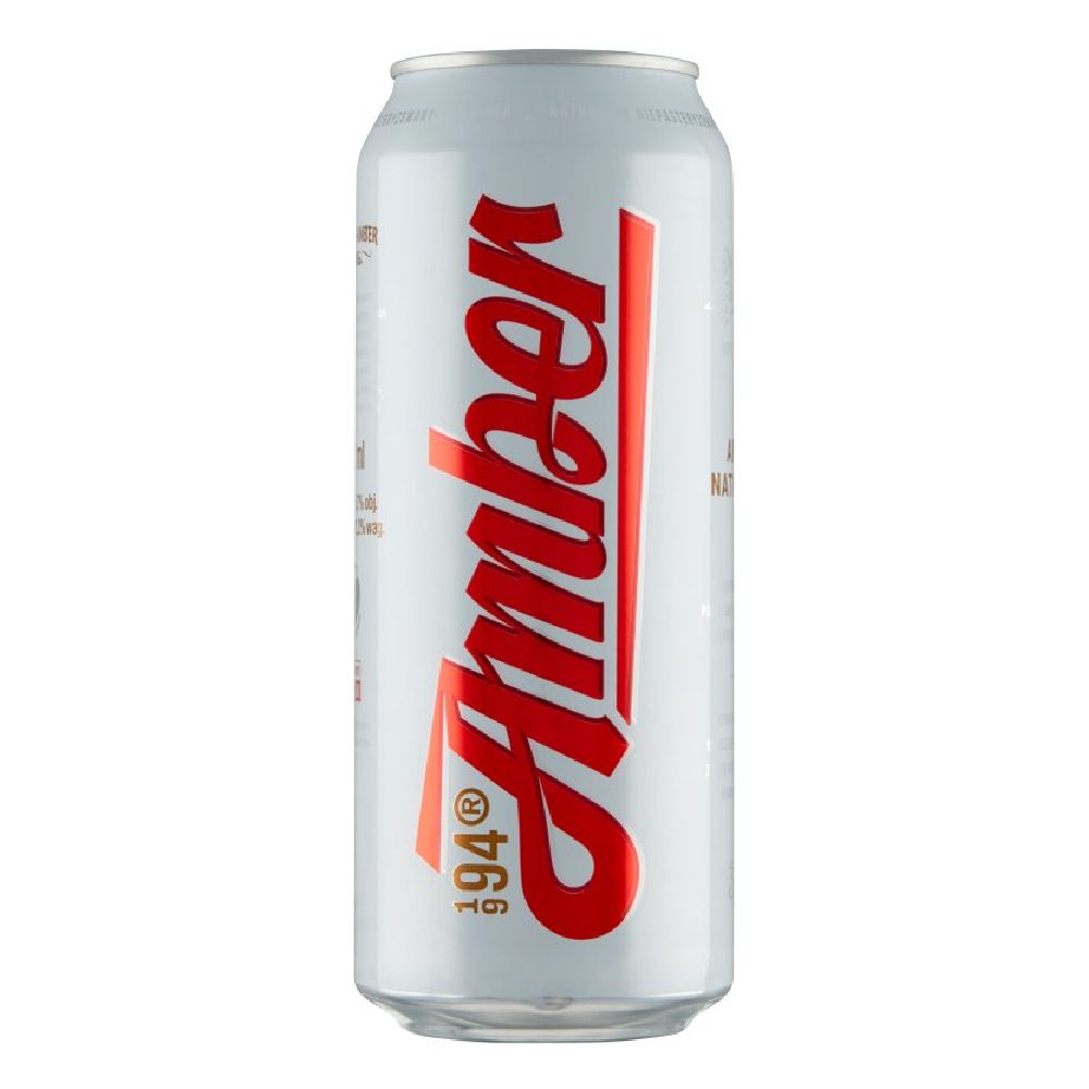 Piwo Amber Naturalny 5,7% 500 ml Puszka