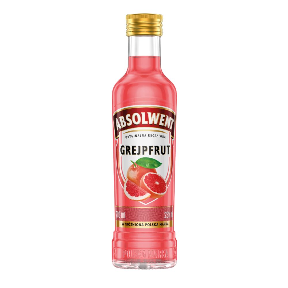 Likier Absolwent Grejpfrut 23% 200 ml