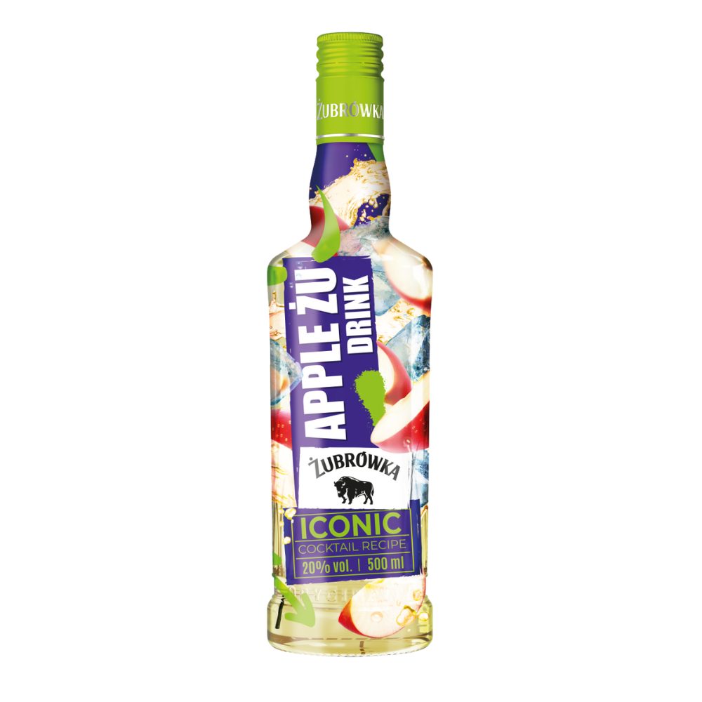 Wódka Żubrówka Apple ŻU Drink Iconic 20% 500 ml
