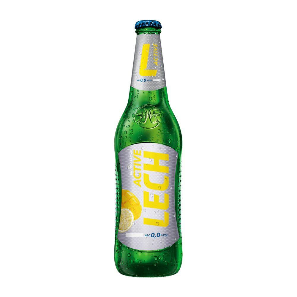 Piwo Lech  Free Active Mango i Cytryna 0% 500 ml