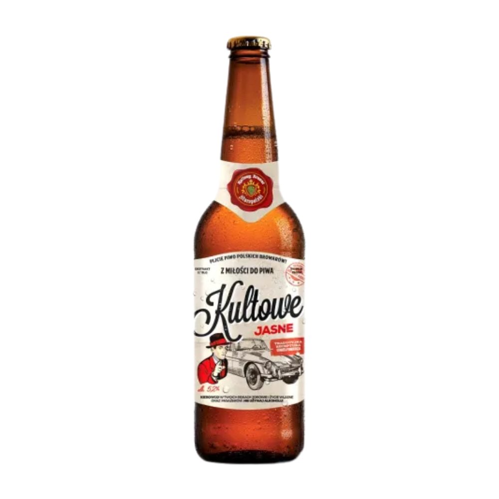 Piwo Staropolski Kultowe Jasne 5,2% 500 ml