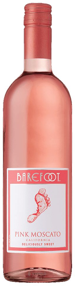 Wino Barefoot Pink Moscato  9% różowe słodkie 750 ml