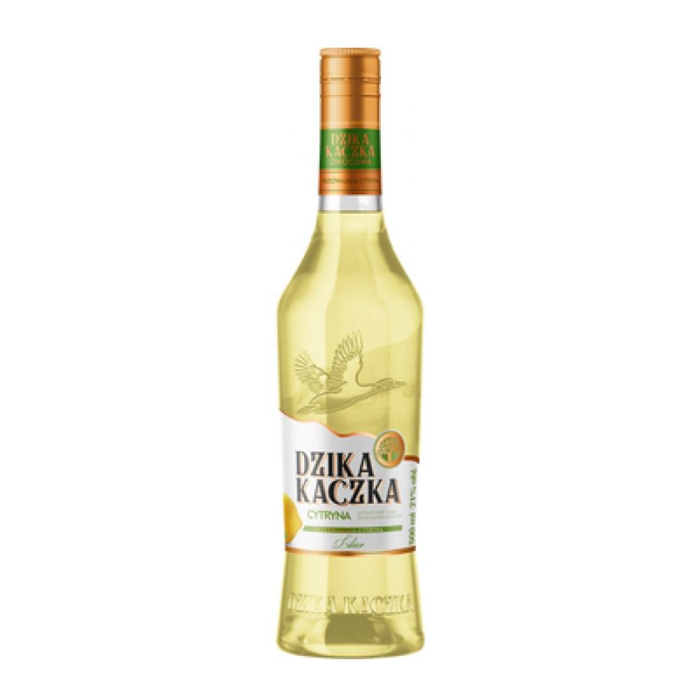 Likier Dzika Kaczka Cytryna 21% 500 ml
